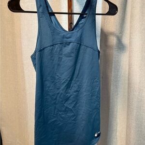 Nike Blue Racerback Tank Top